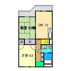 コーポライムグリーンの物件間取画像